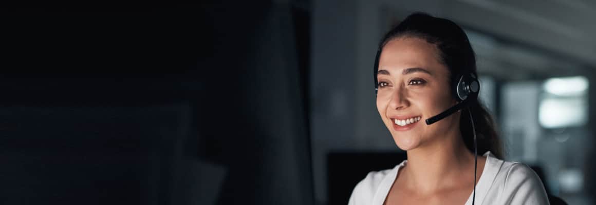 After hours female receptionist