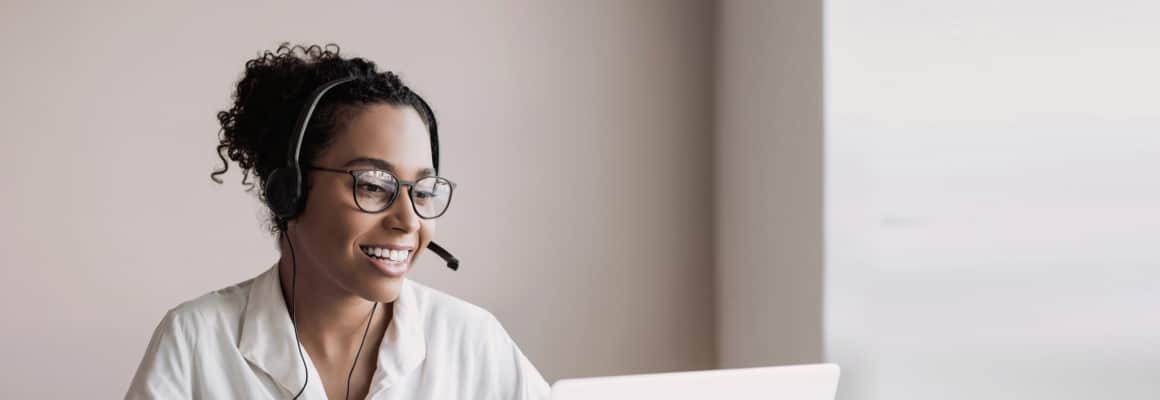 Female real estate professional