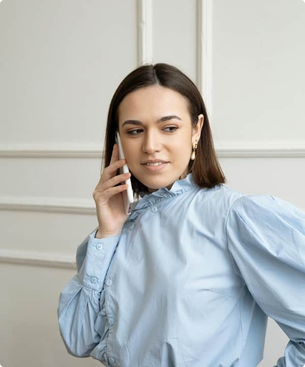 Legal female receptionist