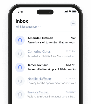 Inbox mobile app